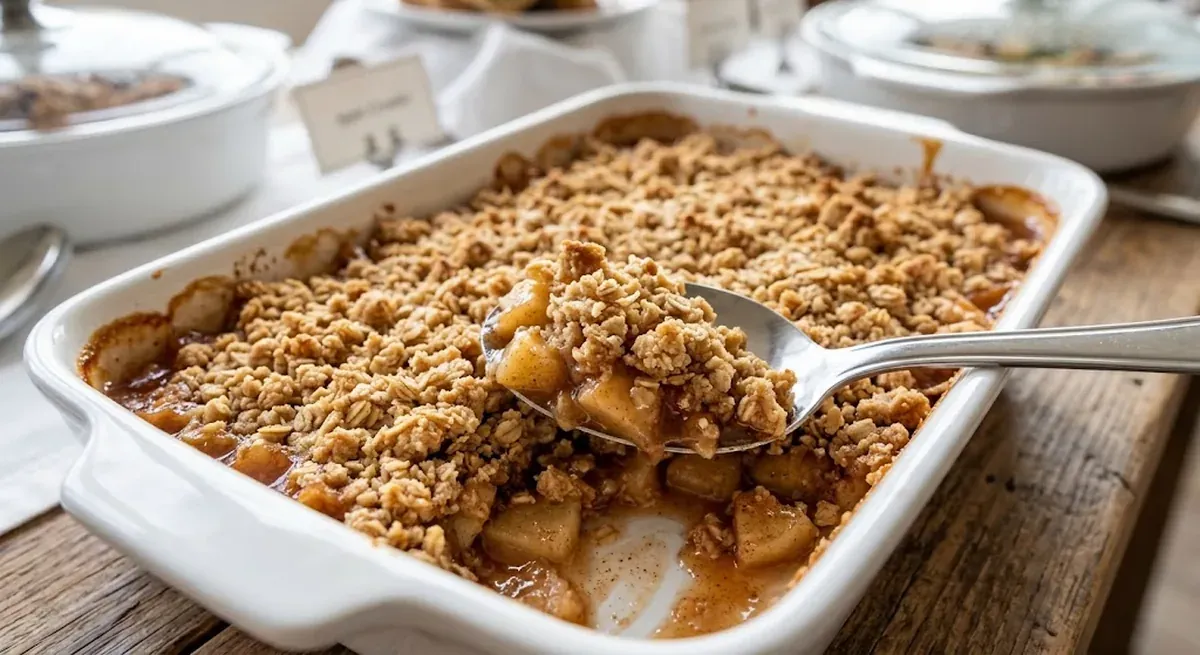 Apple Crumble — halal catering in Los Angeles · Carthage Kitchen