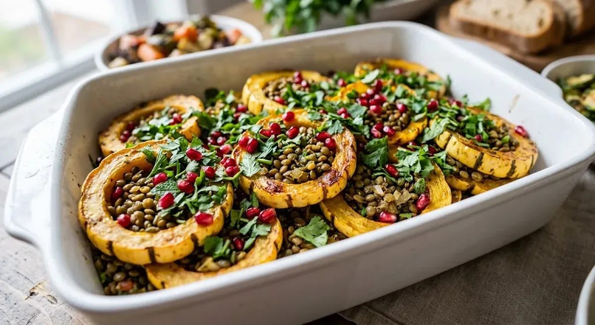 Roasted Squash & Lentils — halal catering in Los Angeles · Carthage Kitchen