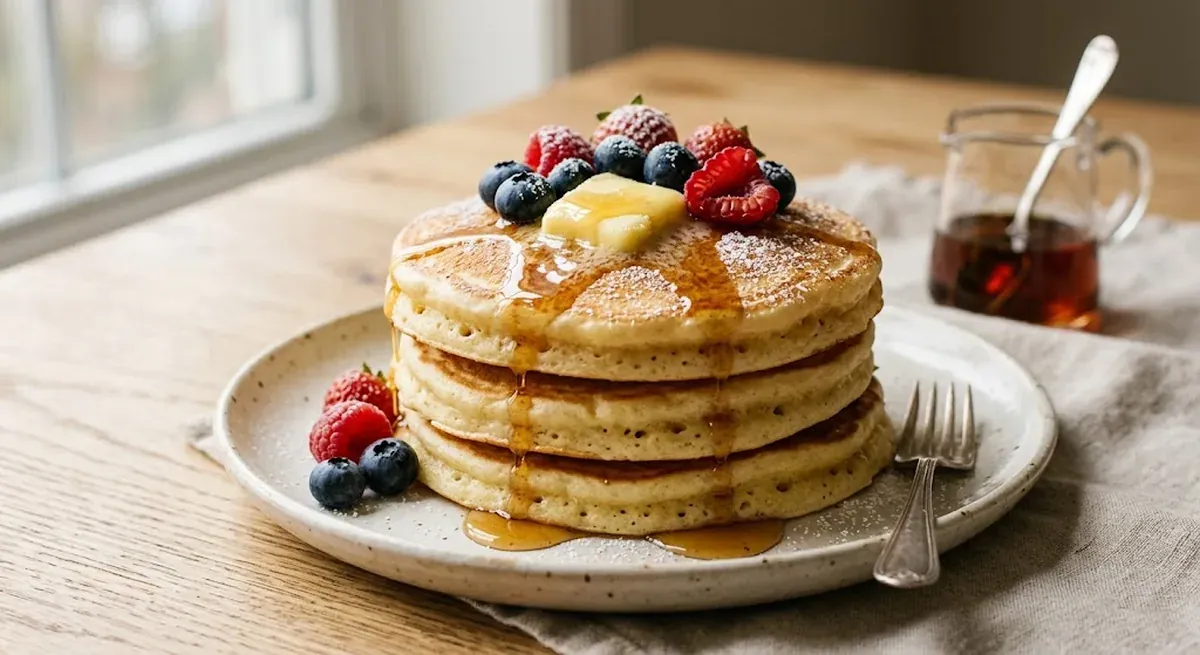 Buttermilk Pancakes — halal catering in Los Angeles · Carthage Kitchen