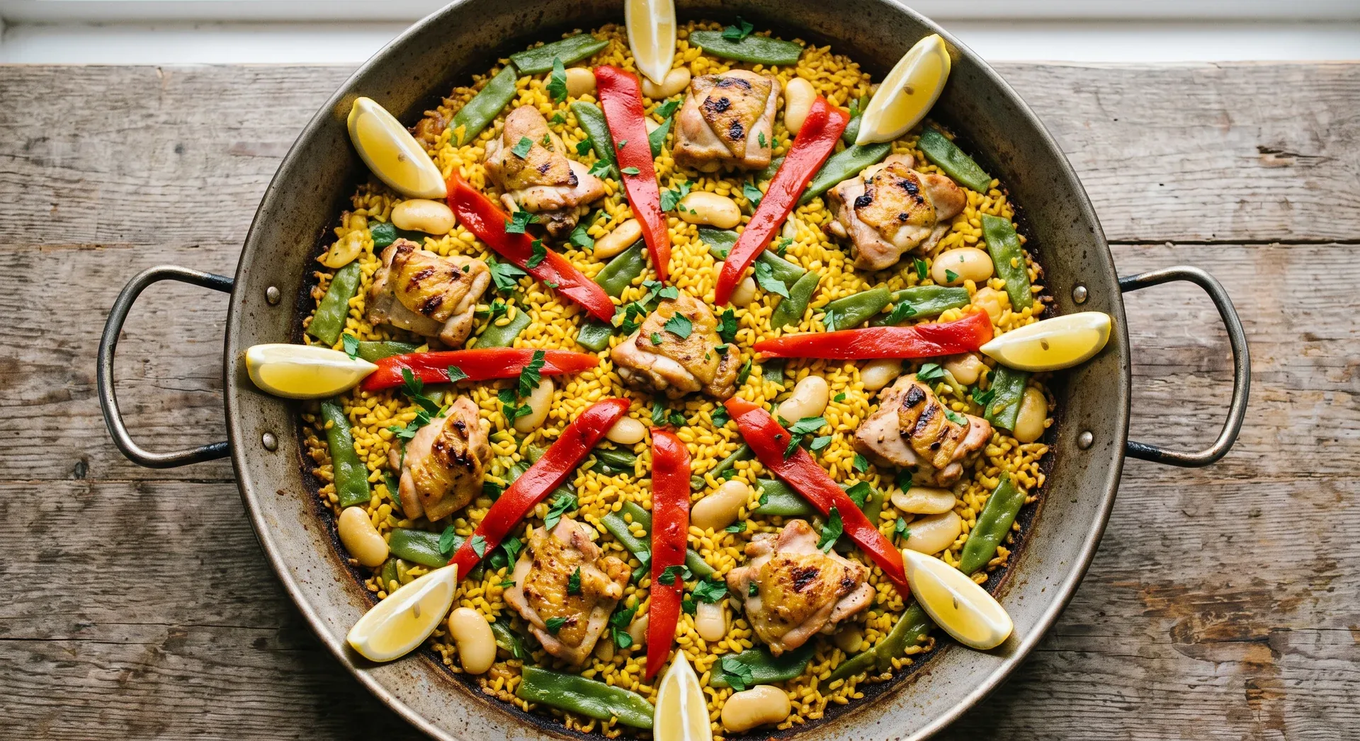 Chicken & Vegetable Paella — halal catering in Los Angeles · Carthage Kitchen