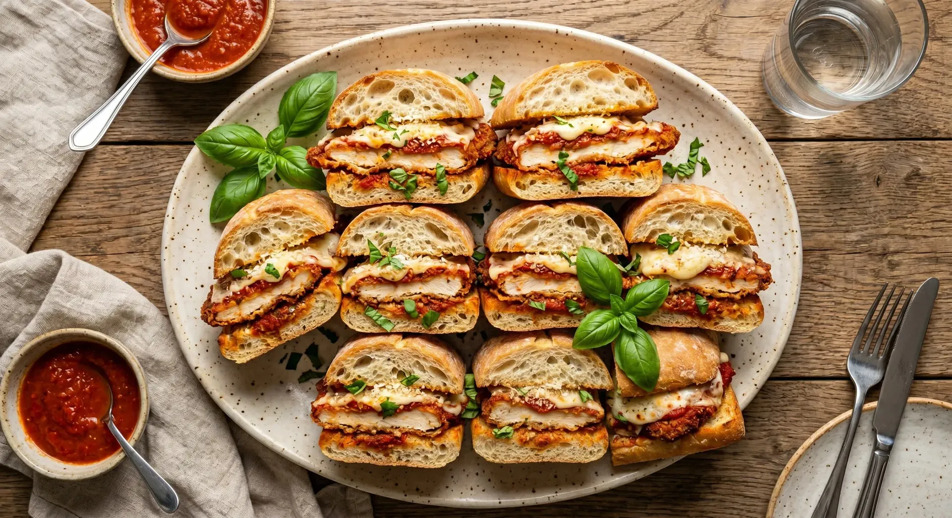 Chicken Parmesan Sandwich — halal catering in Los Angeles · Carthage Kitchen