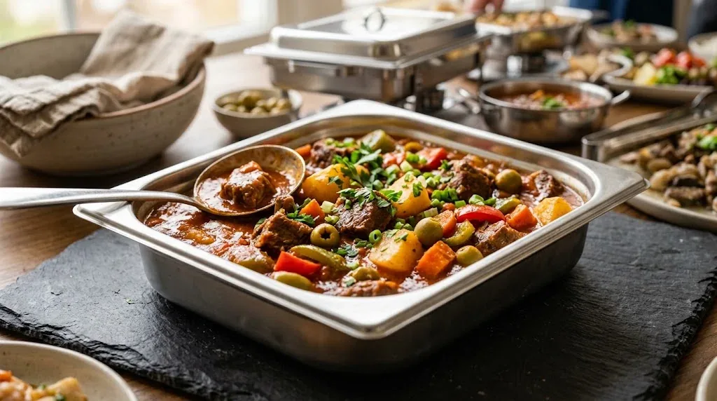 Beef Caldereta — halal catering in Los Angeles · Carthage Kitchen