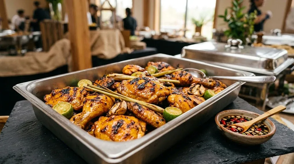 Chicken Inasal — halal catering in Los Angeles · Carthage Kitchen