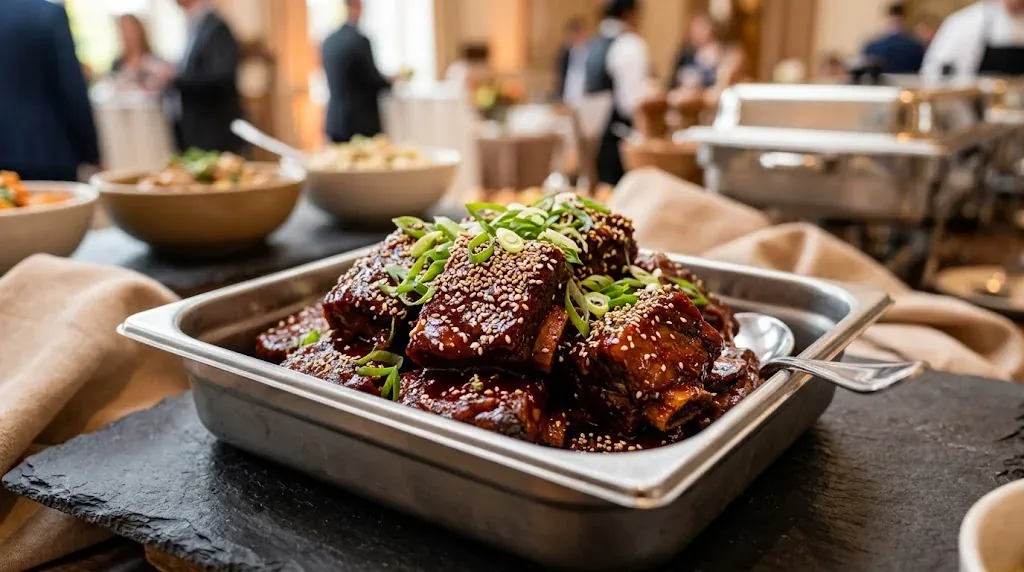 Gochujang Short Rib — halal catering in Los Angeles · Carthage Kitchen