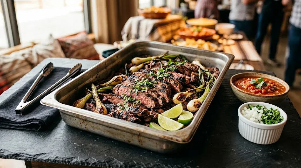 Carne Asada — halal catering in Los Angeles · Carthage Kitchen