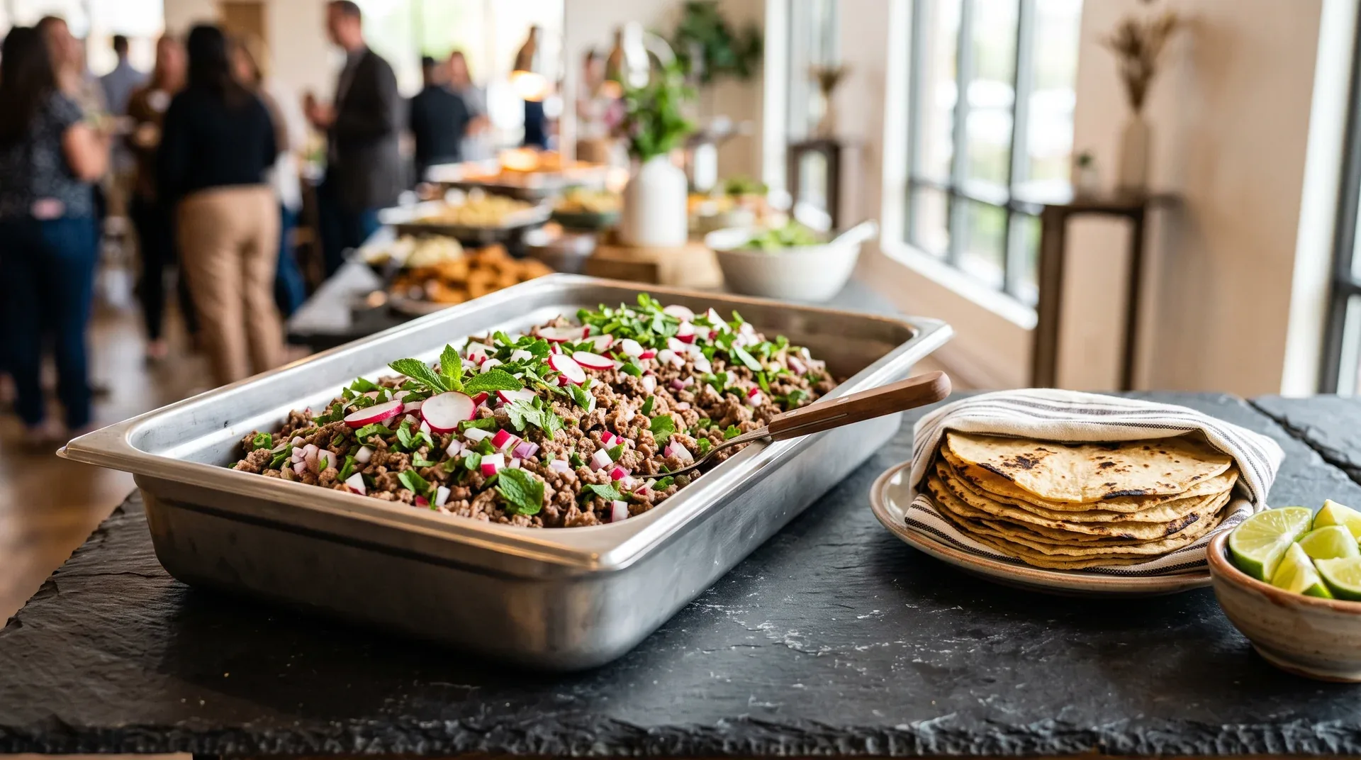 Salpicón de Res — halal catering in Los Angeles · Carthage Kitchen