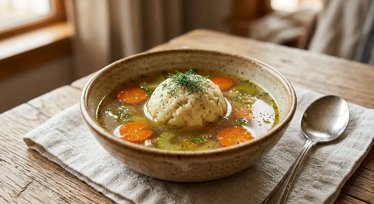 Matzo Ball Soup — halal catering in Los Angeles · Carthage Kitchen