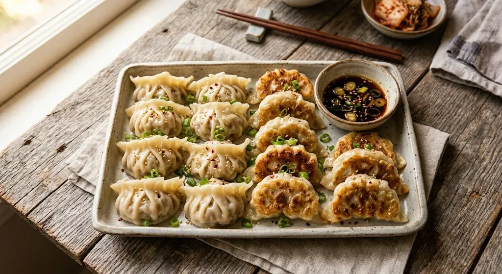 Mandu Dumplings — halal catering in Los Angeles · Carthage Kitchen