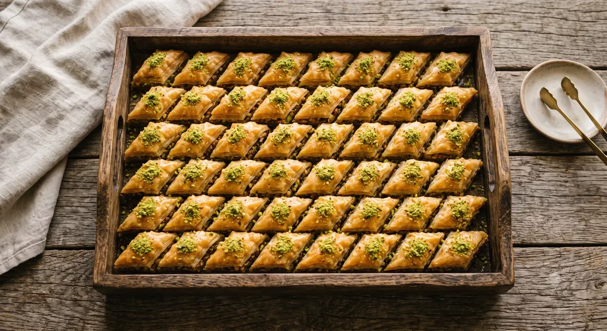 Baklava — halal catering in Los Angeles · Carthage Kitchen