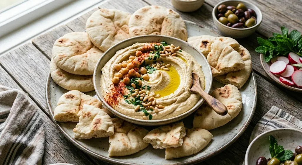 Hummus & Warm Pita