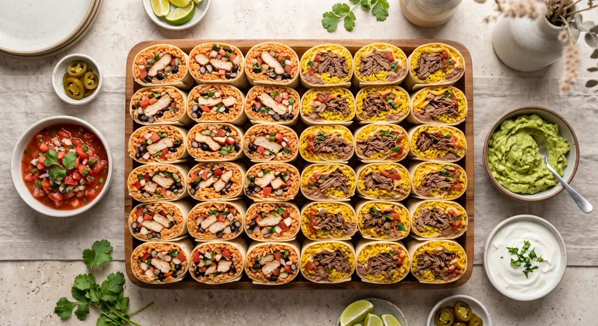 Mixed Burrito — halal catering in Los Angeles · Carthage Kitchen