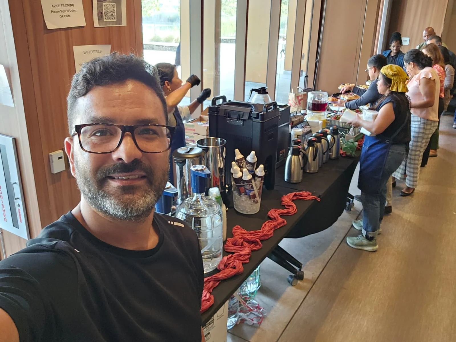 Carthage Kitchen founder Aimen on-site catering for LA County Public Defender