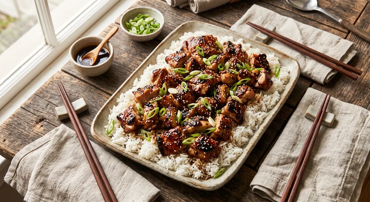 Chicken Teriyaki — halal catering in Los Angeles · Carthage Kitchen