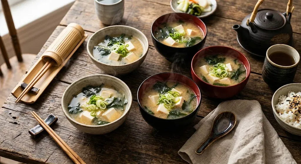Miso Soup Service — halal catering in Los Angeles · Carthage Kitchen
