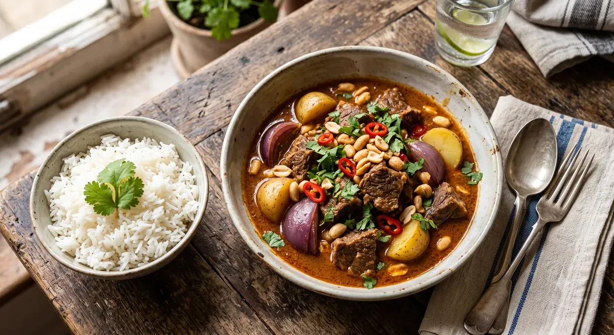 Massaman Curry — halal catering in Los Angeles · Carthage Kitchen