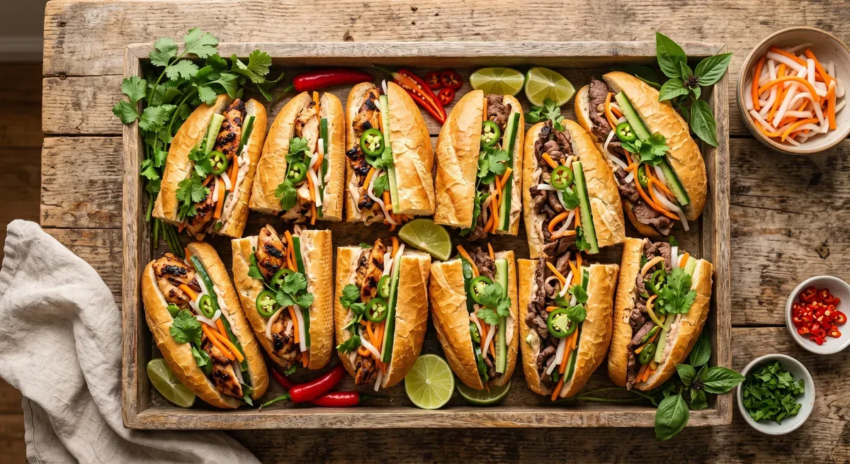 Banh Mi Sandwich — halal catering in Los Angeles · Carthage Kitchen